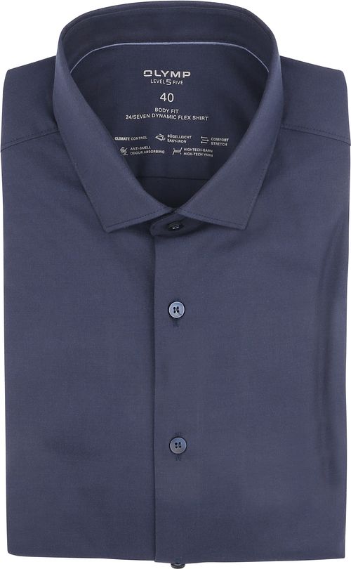OLYMP Level Five Hemd Dunkelblau Product