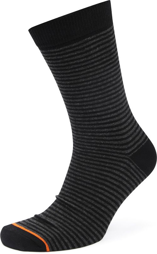 Suitable Socken Streifen Anthrazit Product