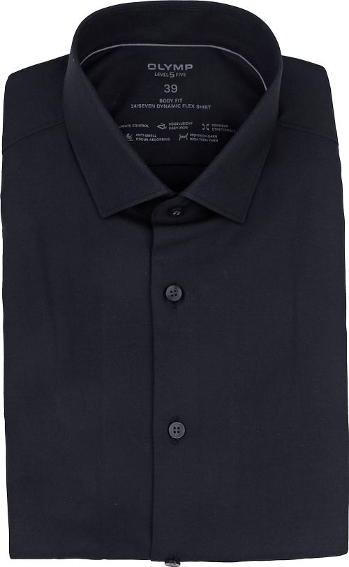 OLYMP Overhemd Level 5 24/Seven Navy Product