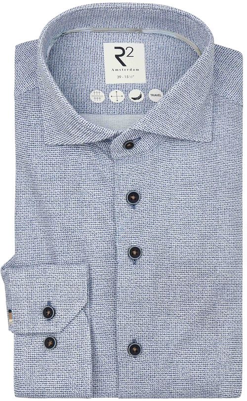 R2 Shirt Knitted Sorona Blue