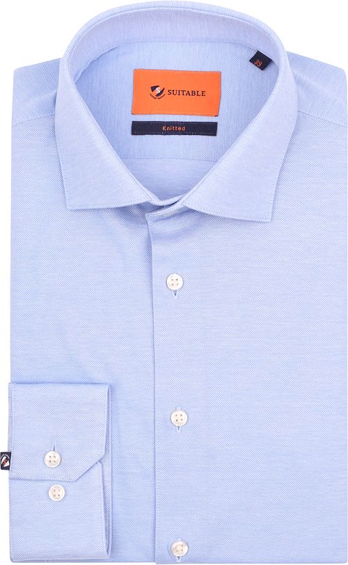 Suitable Camisa Knitted Piqué Azul claro Product