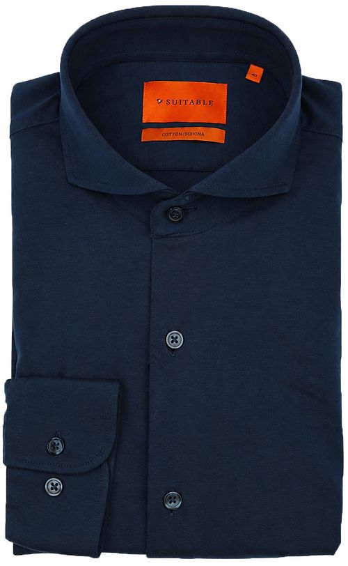 Suitable Sorona Hemds Dark Navy