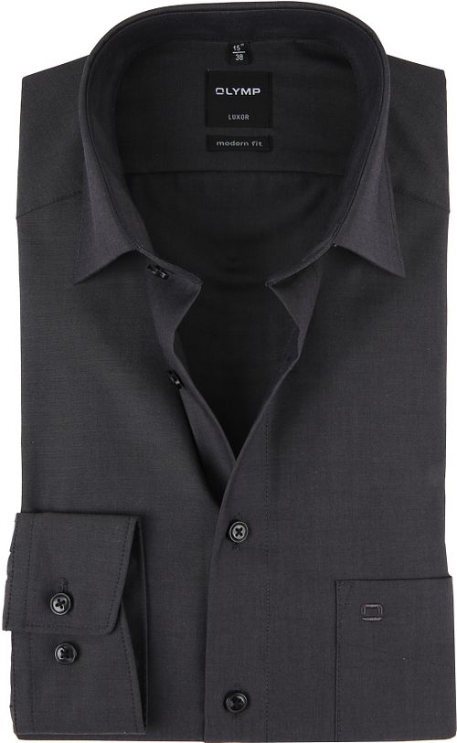 OLYMP Chemise Luxor Coupe Moderne Anthracite Product
