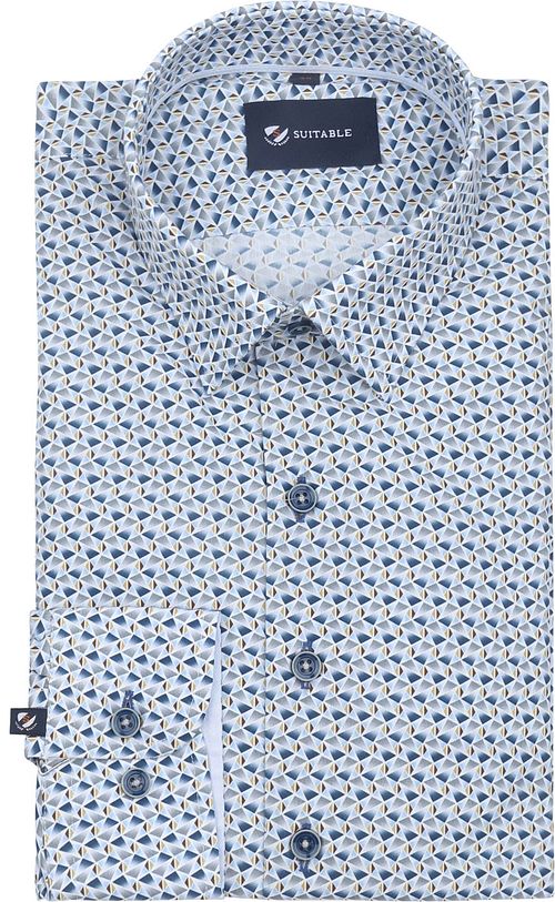 Suitable Overhemd Dia Mosa Blauw Product