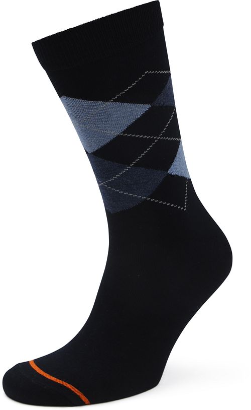 Skarpetki Suitable Argyle w kolorze granatowym Product