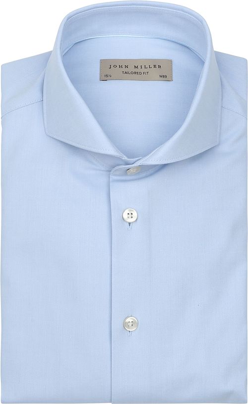 John Miller Skjorte Twill Lyseblå Product