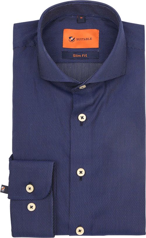 Suitable Camicia Point navy Product