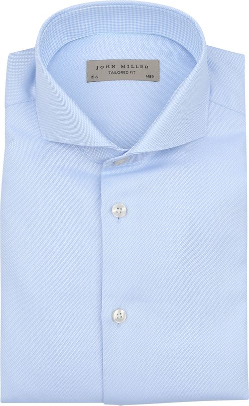 John Miller Shirt Contrast Light Blue Product