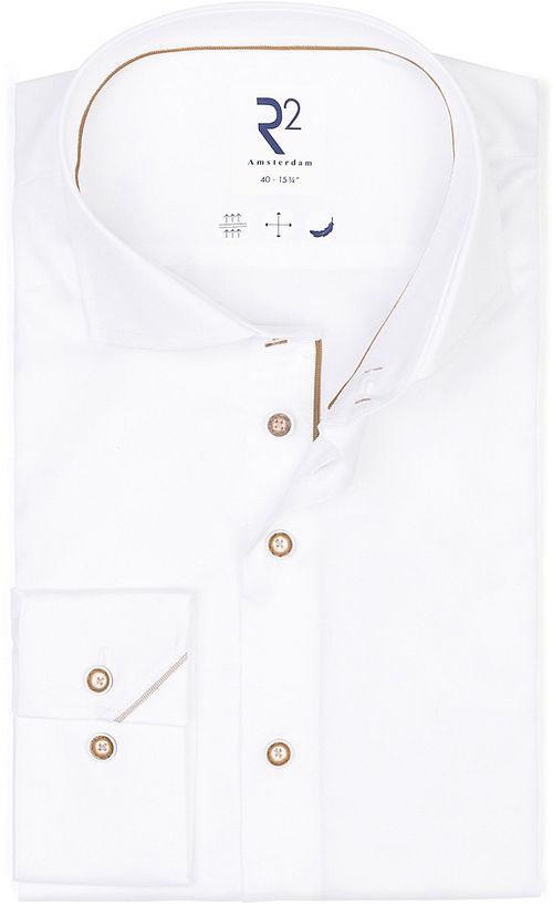 R2 Hemd Twill Weiß Product