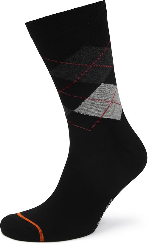Skarpetki Suitable Argyle w kolorze czarnym Product