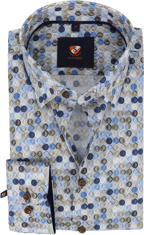 Suitable Hemd Grafisch Patroon Multicolour Product