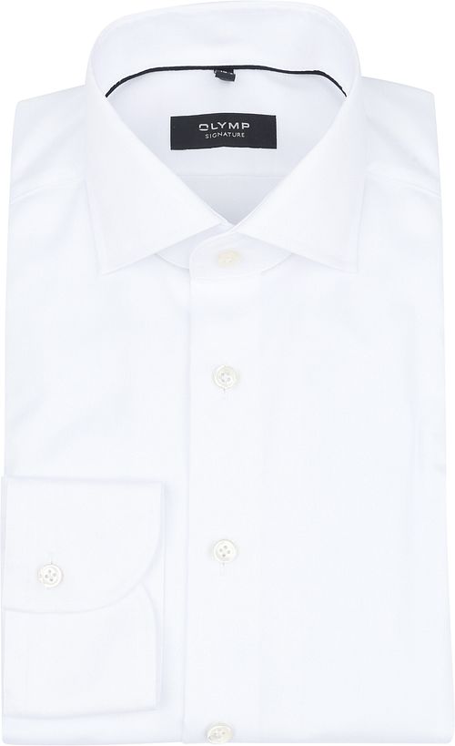 Olymp Signature Twill Overhemd Wit Product