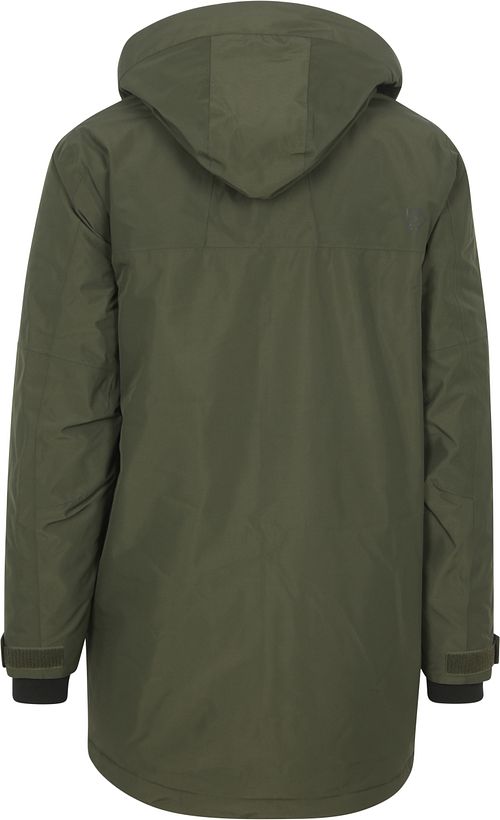 Didriksons Parka Drew Olivgrön Product / Achterkant