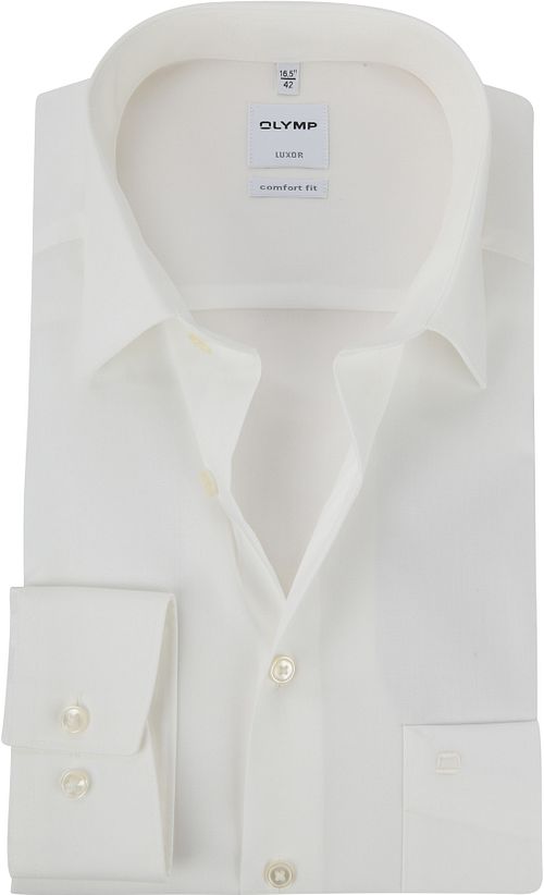 Camisa OLYMP Luxor CF sin planchado en color ecru Product