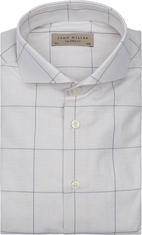 John Miller Overhemd Check Beige Product