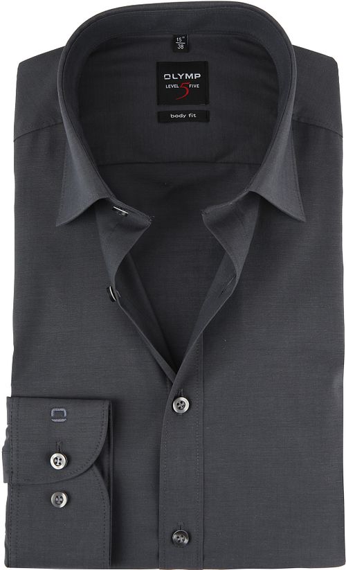 OLYMP Chemise Level 5 Anthracite Product