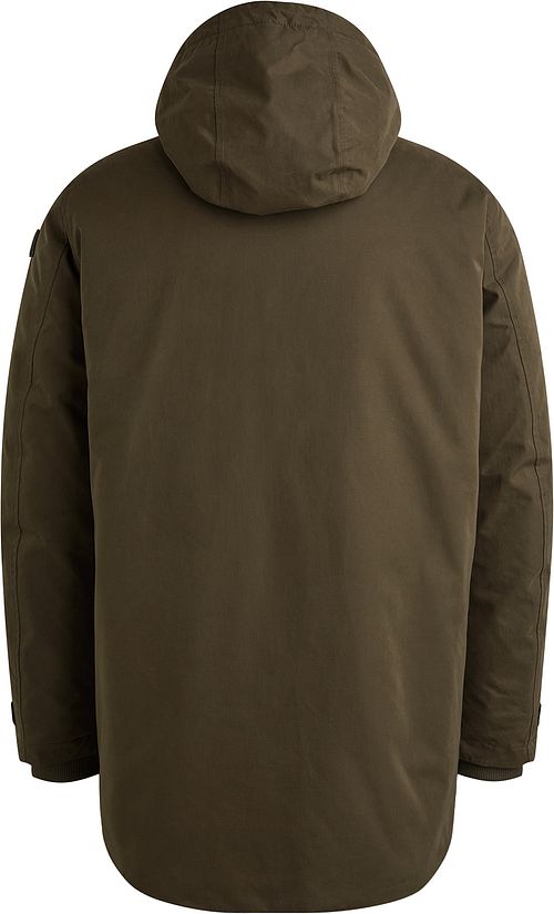 Parka PME Legend Hydropacker w kolorze oliwkowym Product / Achterkant