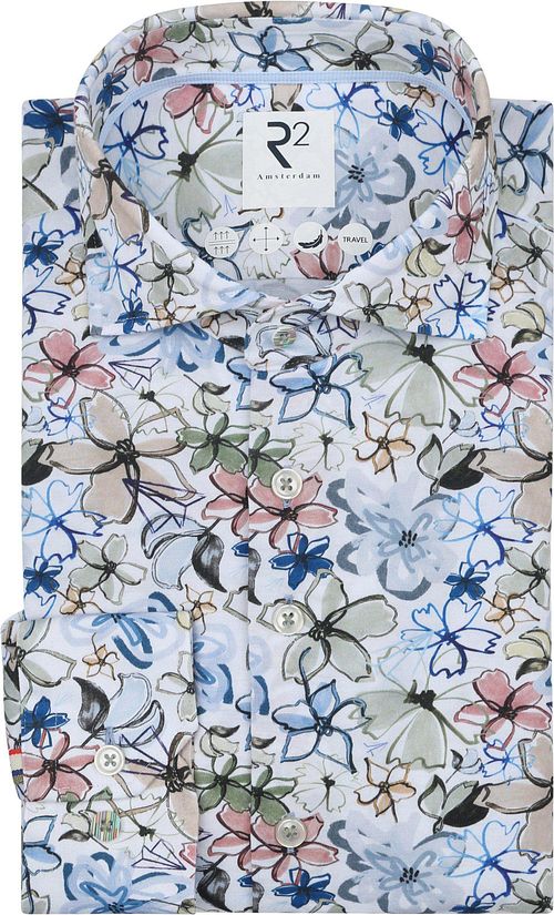 R2 Skjorte Sorona Blomsterprint Multicolour Product