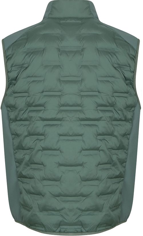 CASAMODA Hybrid Gilet Imbottito Olive Product / Achterkant