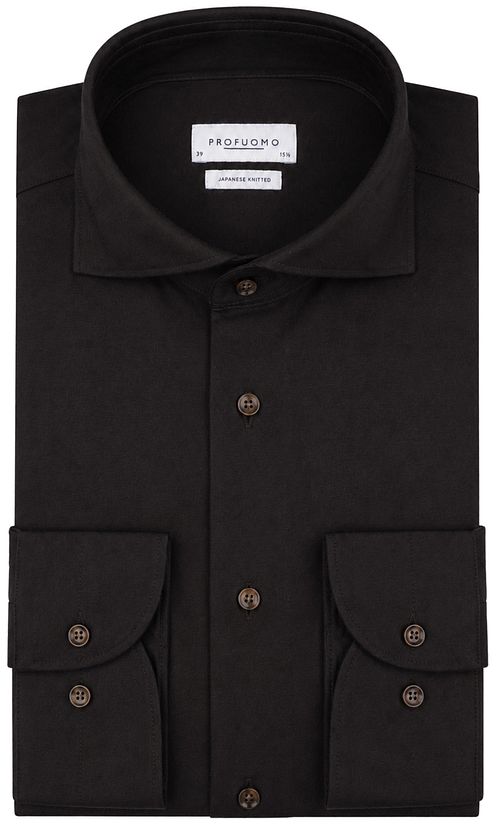 Profuomo Chemise Tricotée Japonais Marron