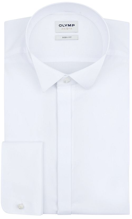 Camisa de smoking OLYMP Level Five Body-Fit blanca Product