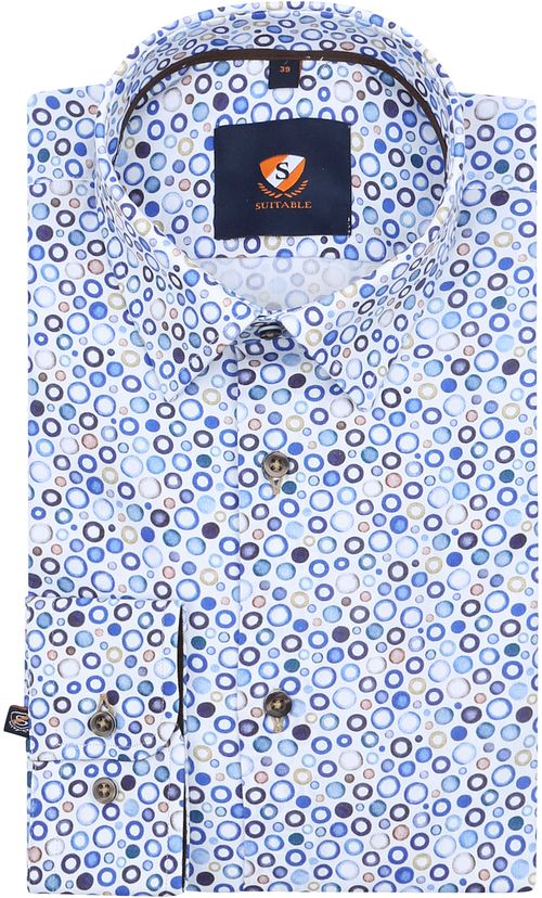 Camisa Suitable 261-6 Print azul Product