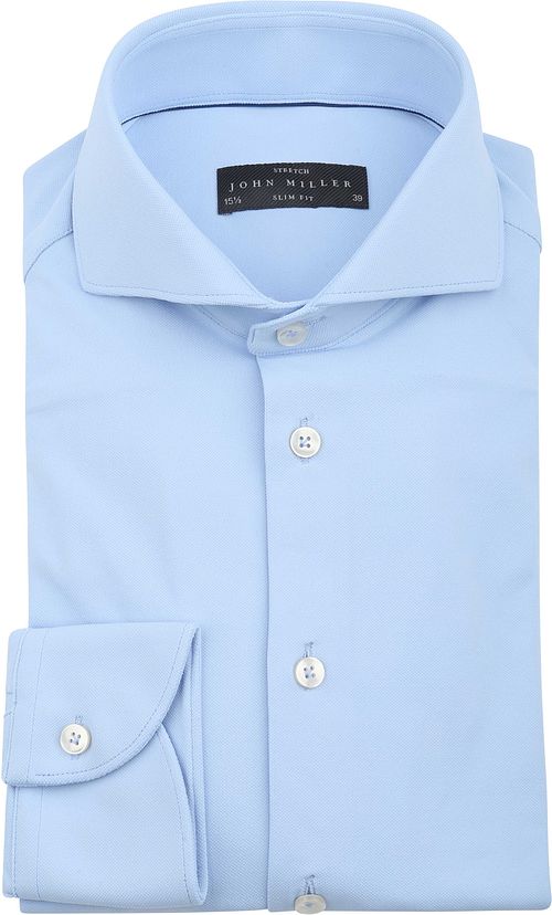 John Miller Shirt Hyperstretch Light Blue Product