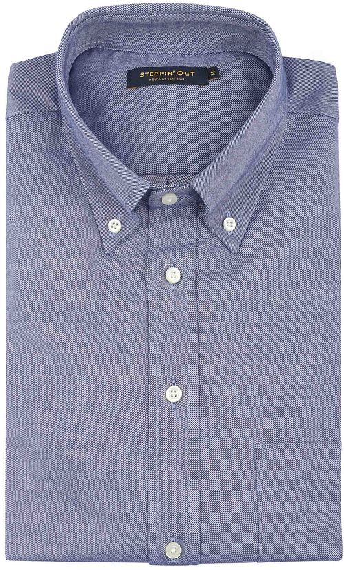 Steppin' Out Skjorta Twill Blå Product