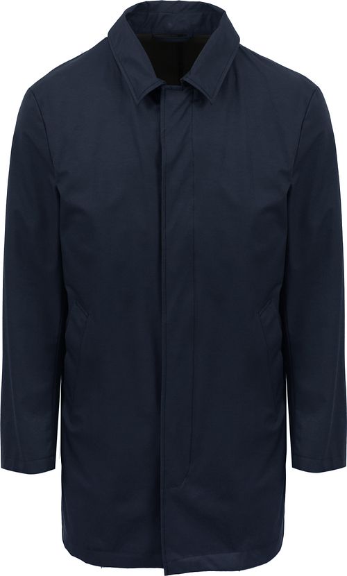 Suitable regnjacka marinblå Model / Voorkant