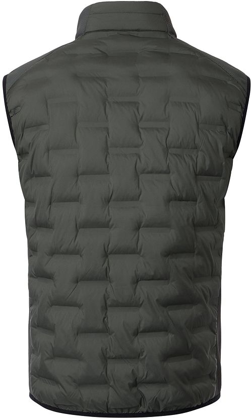 Casa Moda Veste Sans Manches Squaredpuff Olive Product / Achterkant