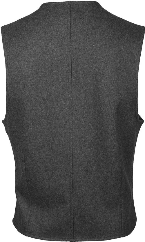 Le Gilet Suitable Travis Easky Gris Product / Achterkant