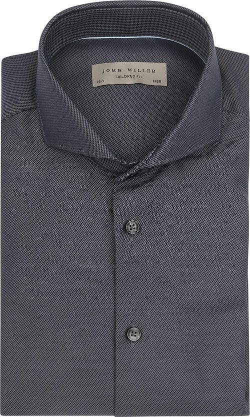 John Miller skjorte Contrast i antracit Product