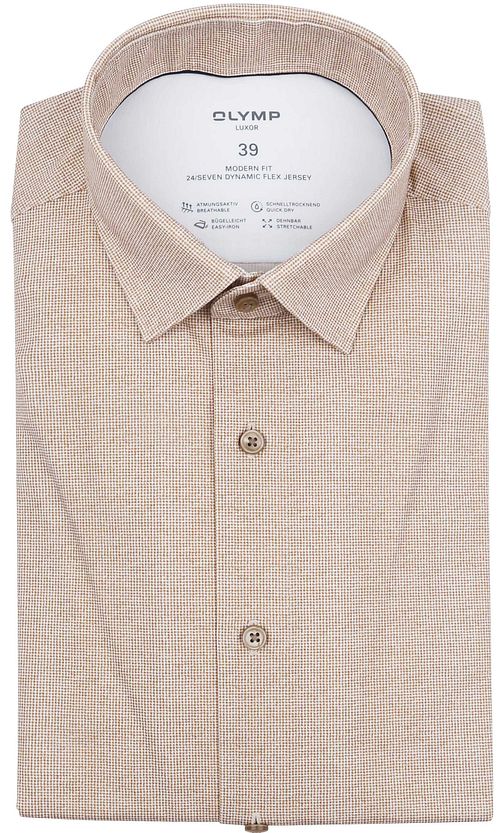 OLYMP Luxor Camisa Elegante Brown Product