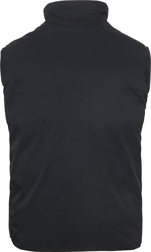 Profuomo Gilet Sans Manches Magnétique Marine Product / Achterkant