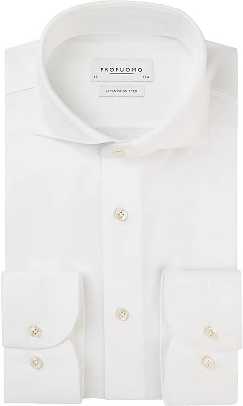 Profuomo Hemd Japanese Knitted Wit Product