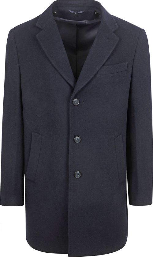 Suitable Coat Wool Twill Navy Product