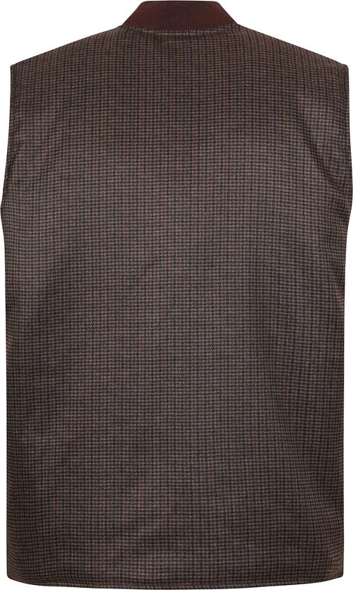 Dstrezzed Voss Bodywarmer Braun Product / Achterkant