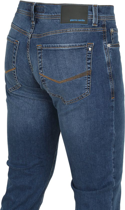 Jeansy Pierre Cardin Lyon Tapered Future Flex niebieskie stonewash Product / Detail