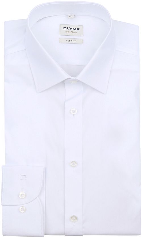 OLYMP Level Five Skjorte Slim Fit Hvit Product