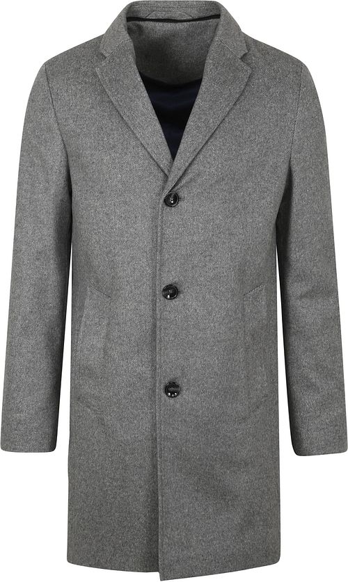 Suitable Manteau K150 Mix Laine Gris Product