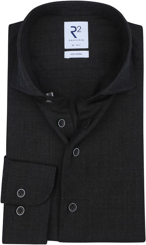 R2 Chemise Laine Anthracite Product
