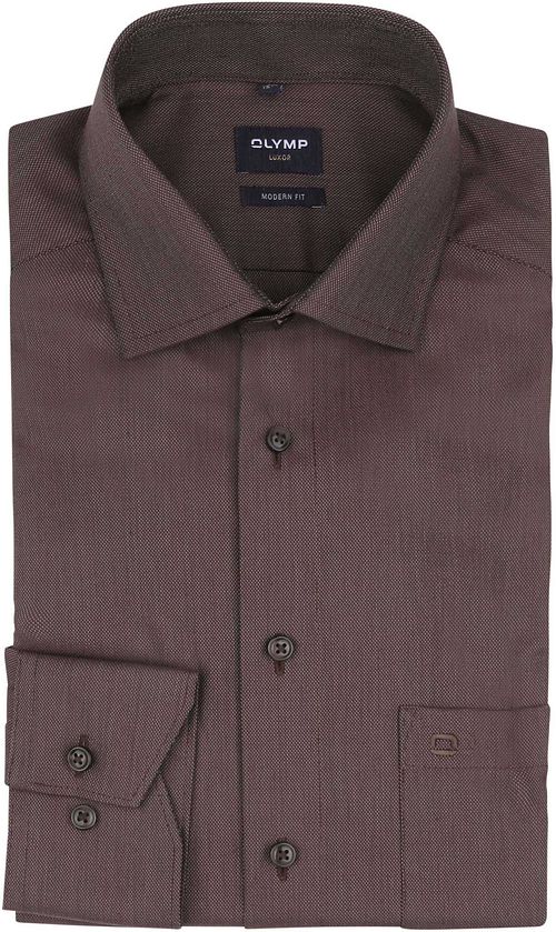 Camisa OLYMP Luxor en marrón Product