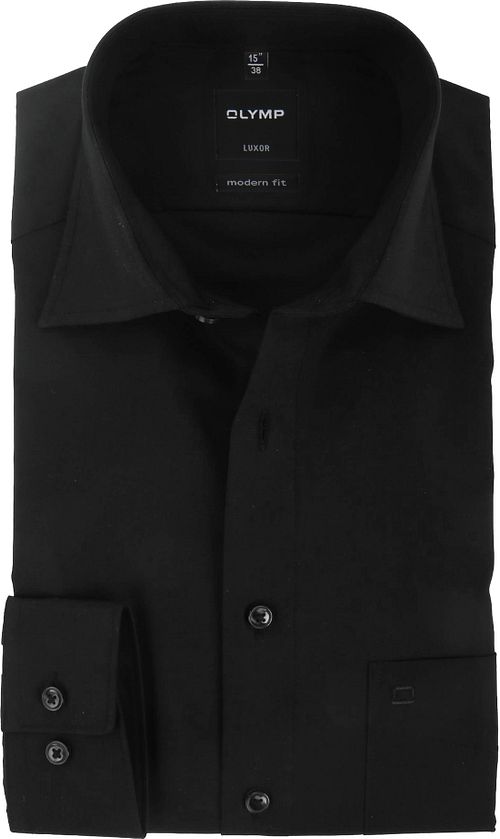 OLYMP Luxor koszula czarna Modern Fit Product
