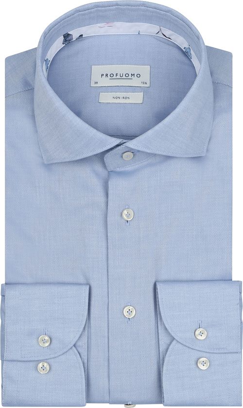 Profuomo Skjorta Struktur ljusblå Product