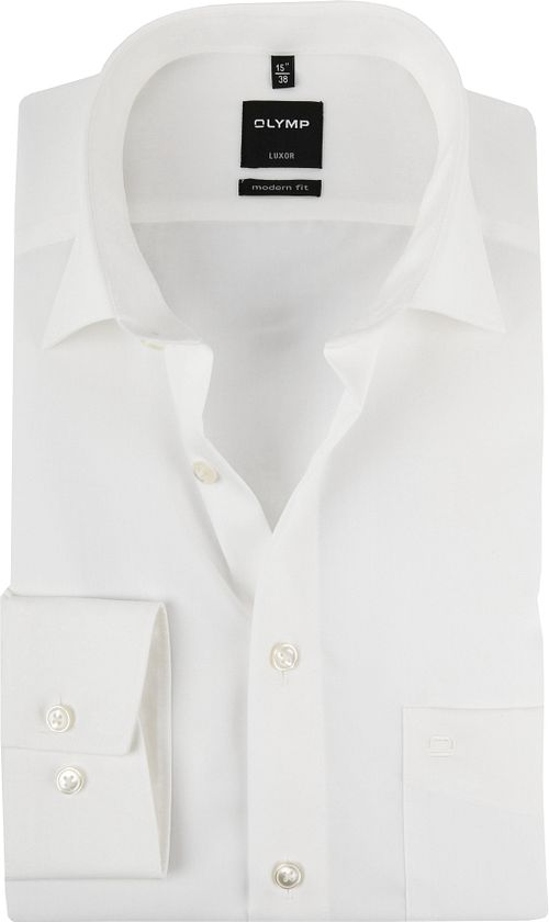 Camicia da cerimonia OLYMP Luxor ecrù con maniche extra lunghe Product