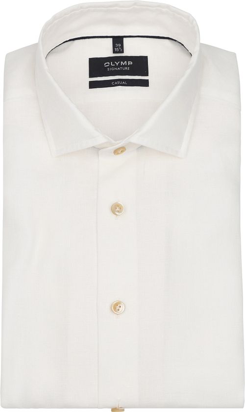 Olymp Signature Shirt Linen Champagne Product
