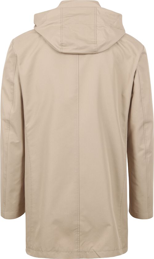 Passende Regnjakke Beige Product / Achterkant