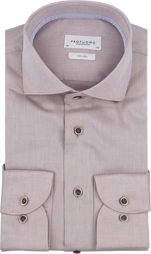 Profuomo Chemise Dobby Beige Product