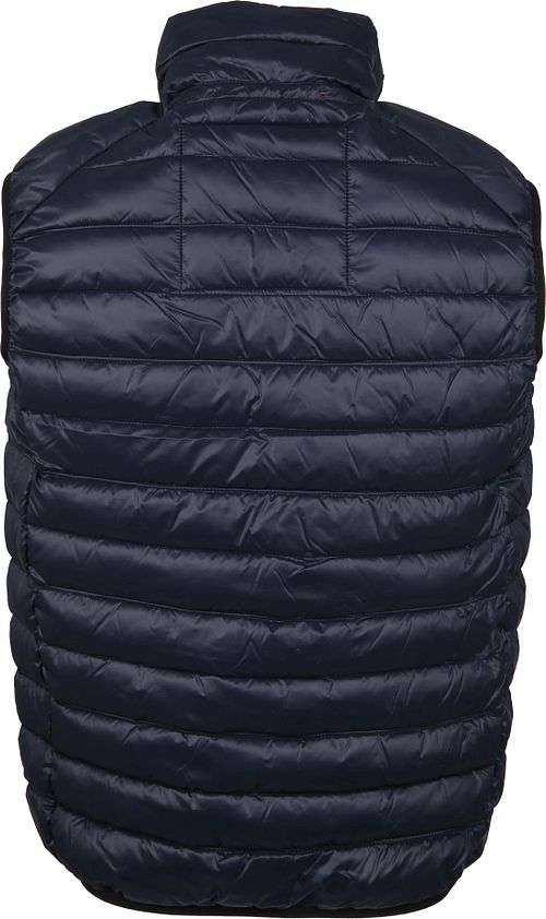 Gilet de voyage Sunstripes Marine Product / Achterkant
