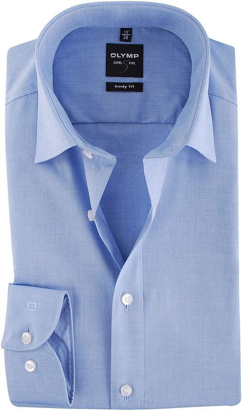 OLYMP Level Five Chemise Coupe Cintrée Bleu Product